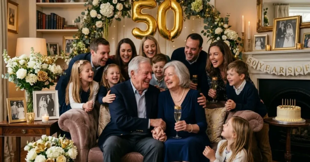 Heart Touching 50th Wedding Anniversary Wishes for Parents