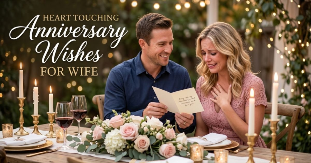 Heart Touching Anniversary Wishes for Wife