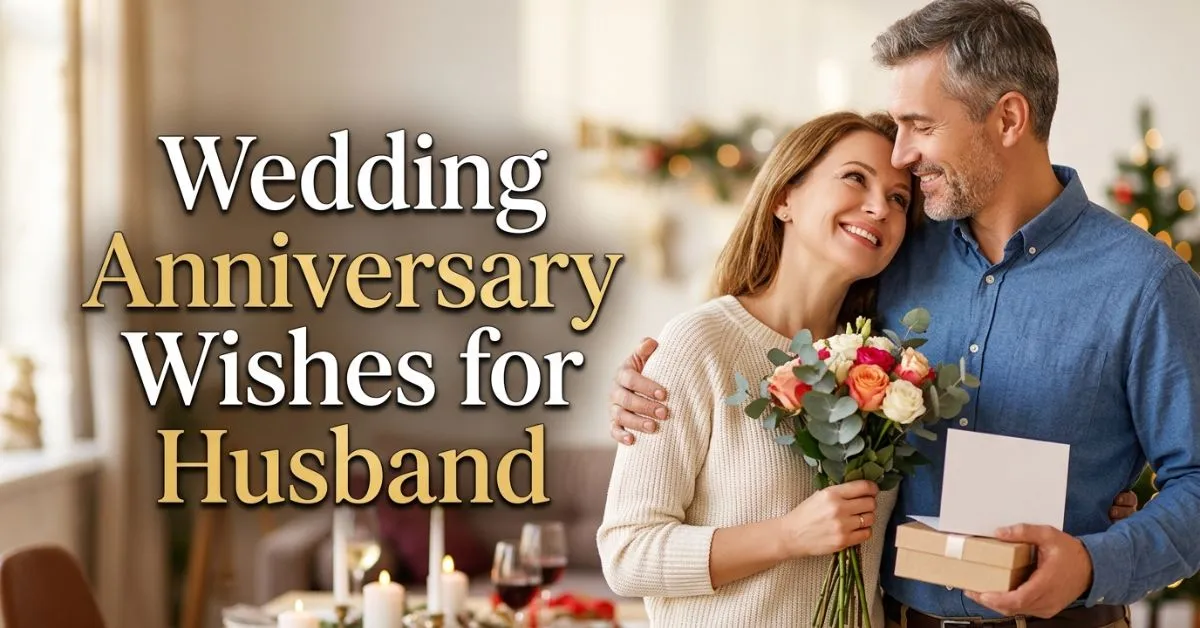 Wedding Anniversary Wishes for Husband