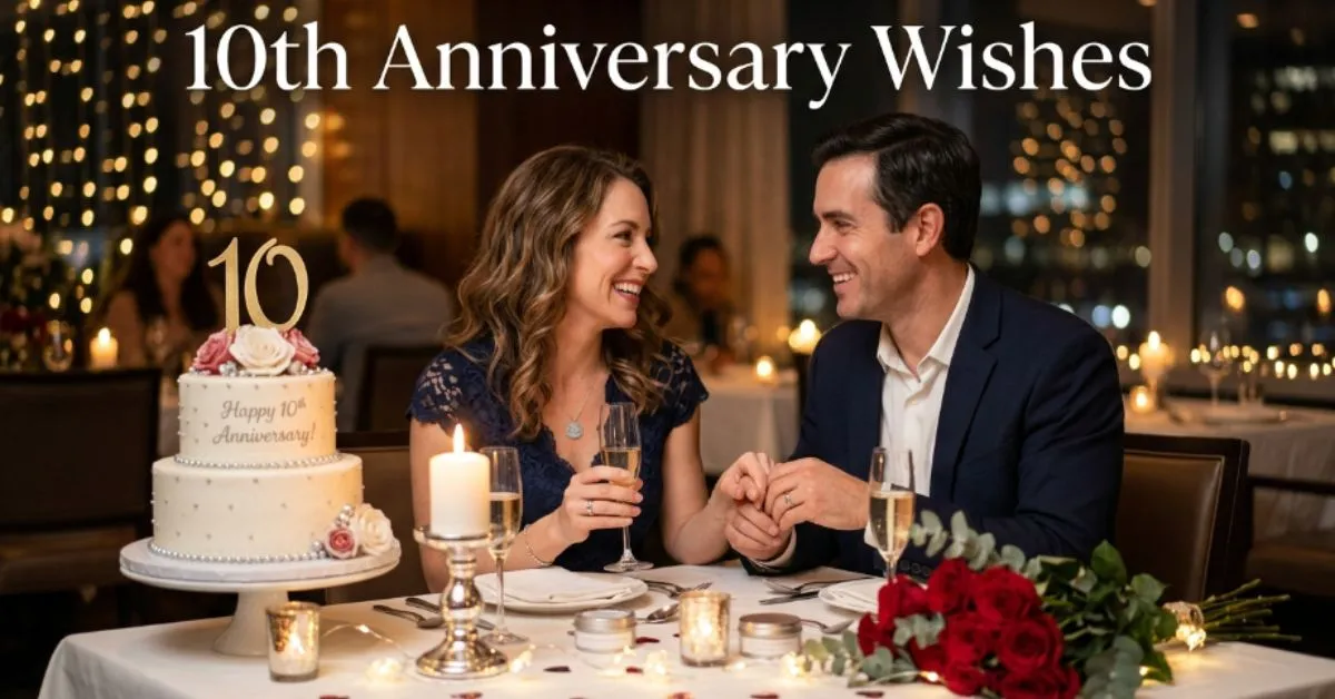 10th Anniversary Wishes