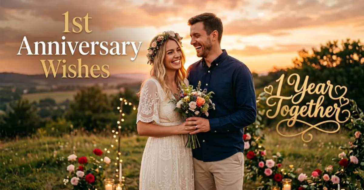 1st Anniversary Wishes