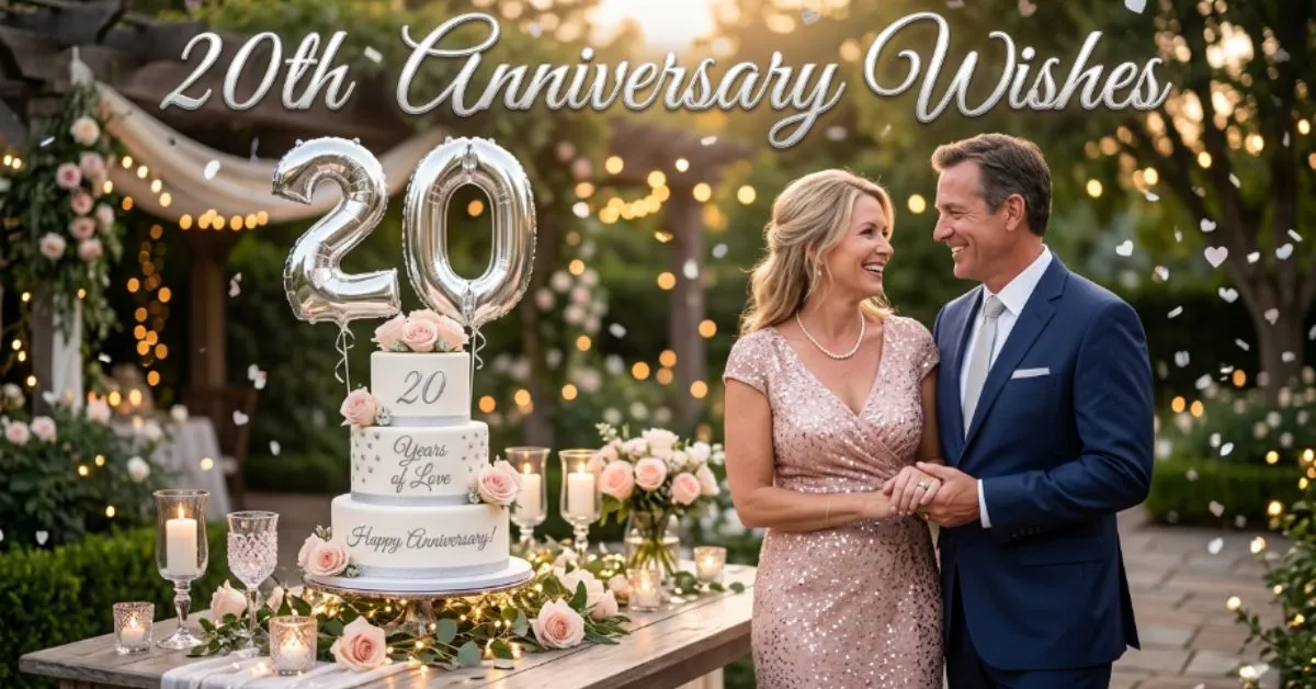 20th Anniversary Wishes