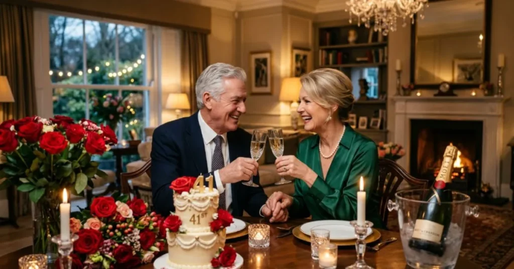 41st Wedding Anniversary Wishes for Couple
