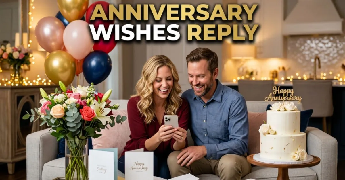 Anniversary Wishes Reply