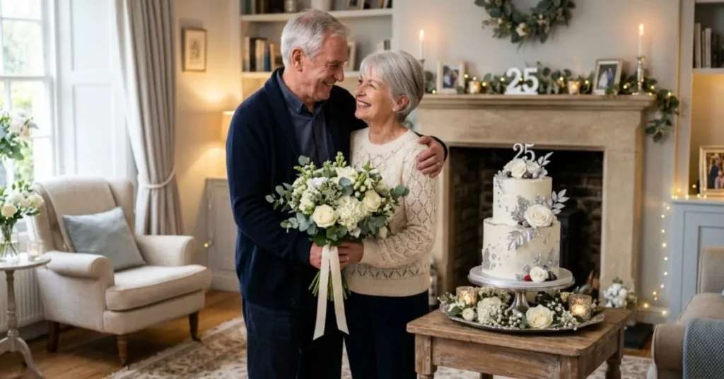 Cute Silver Wedding Anniversary Wishes