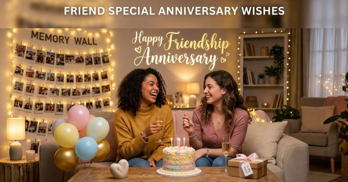 Friend Special Anniversary Wishes