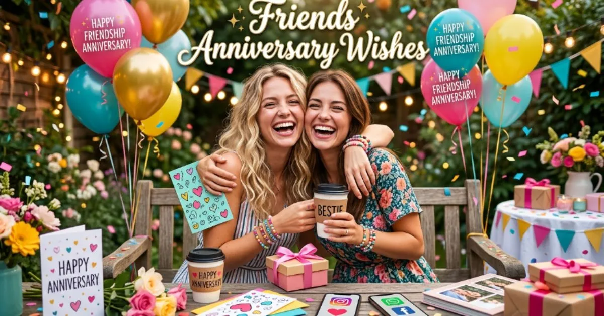 Friends Anniversary Wishes