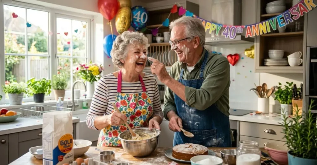 Funny Anniversary Wishes for Elderly Couple