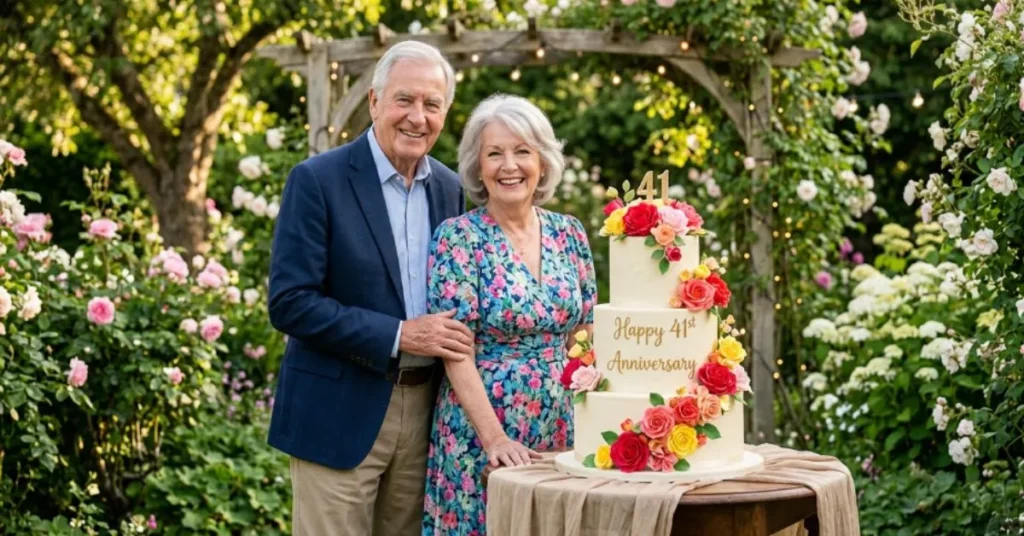 Happy 41st Wedding Anniversary Images Captions