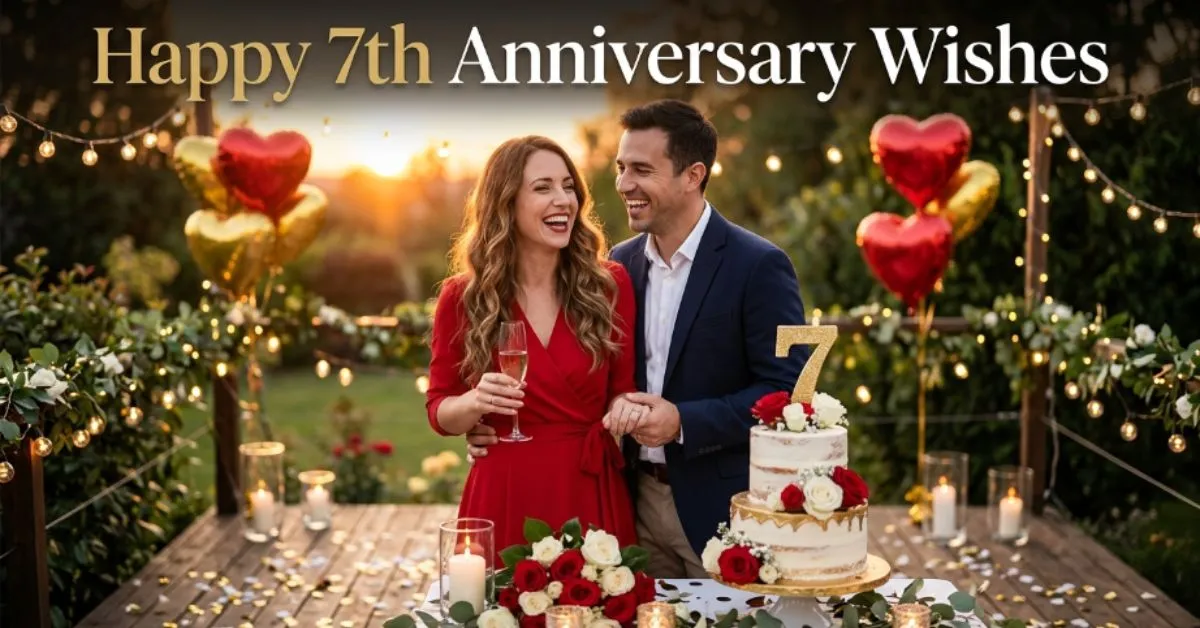 Happy 7th Anniversary Wishes