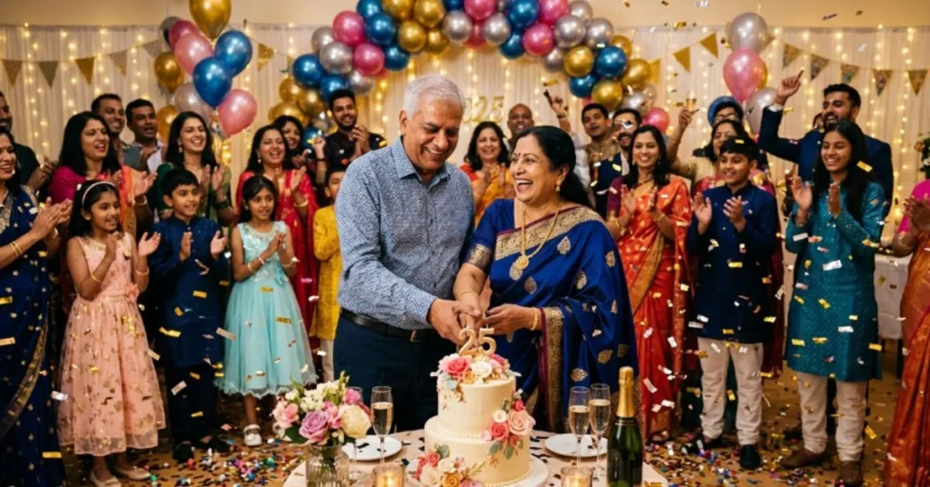 Happy Anniversary Uncle and Aunty GIF Captions