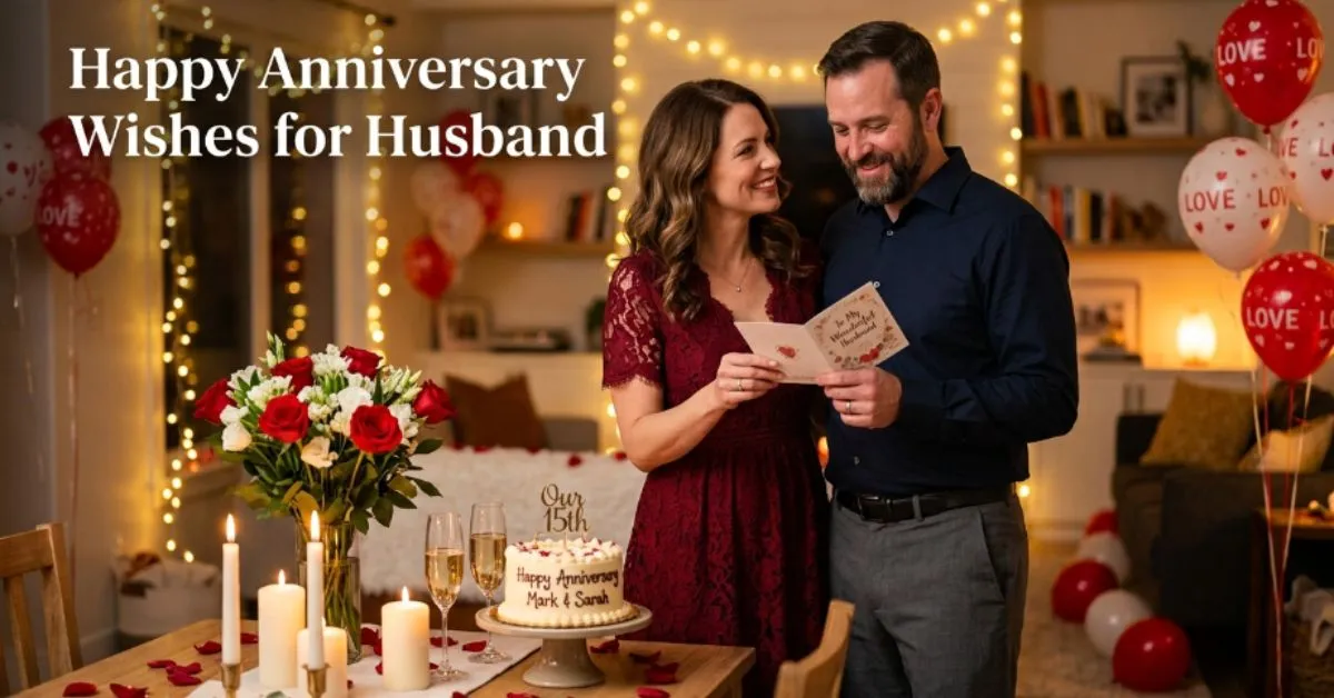 Happy Anniversary Wishes for Husband