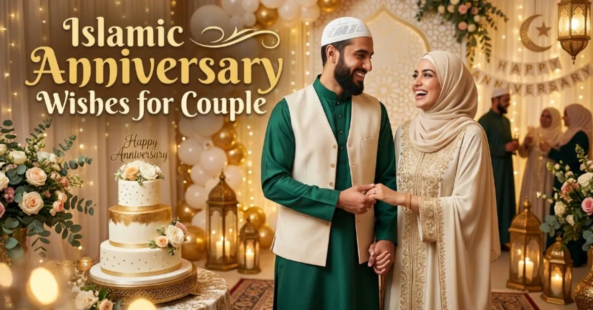 Islamic Anniversary Wishes for Couple
