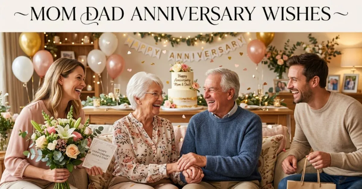 Mom Dad Anniversary Wishes