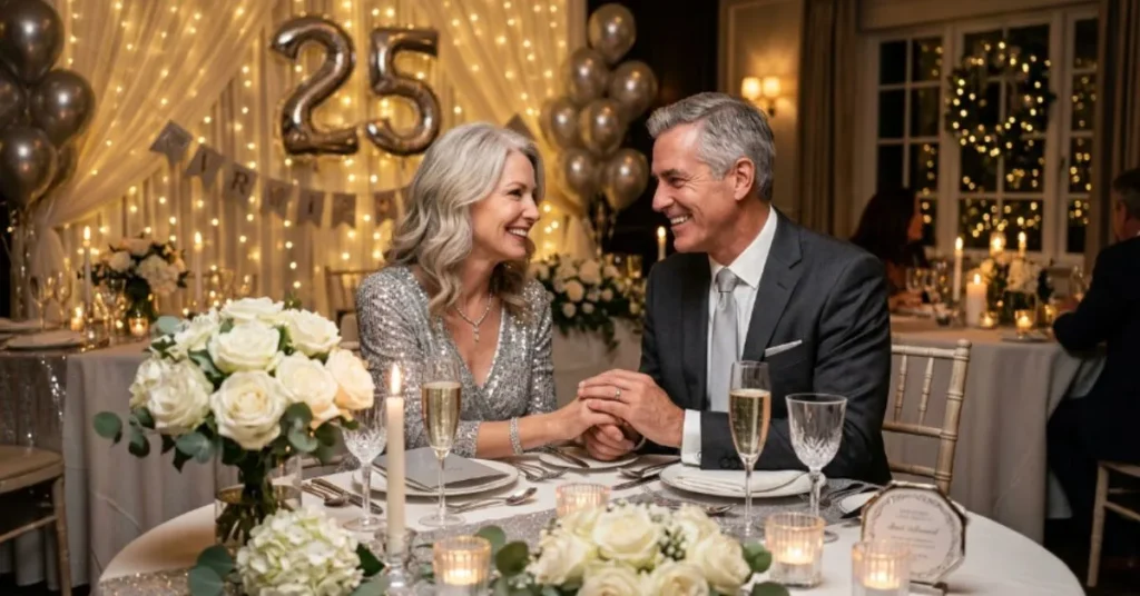 Romantic Silver Wedding Anniversary Wishes