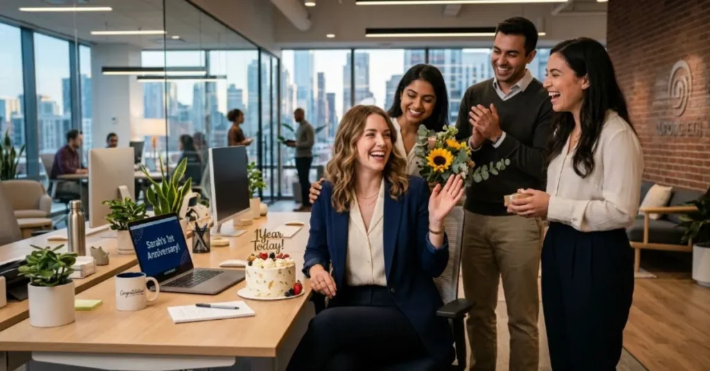 Trending 1 Year Work Anniversary Wishes This Year