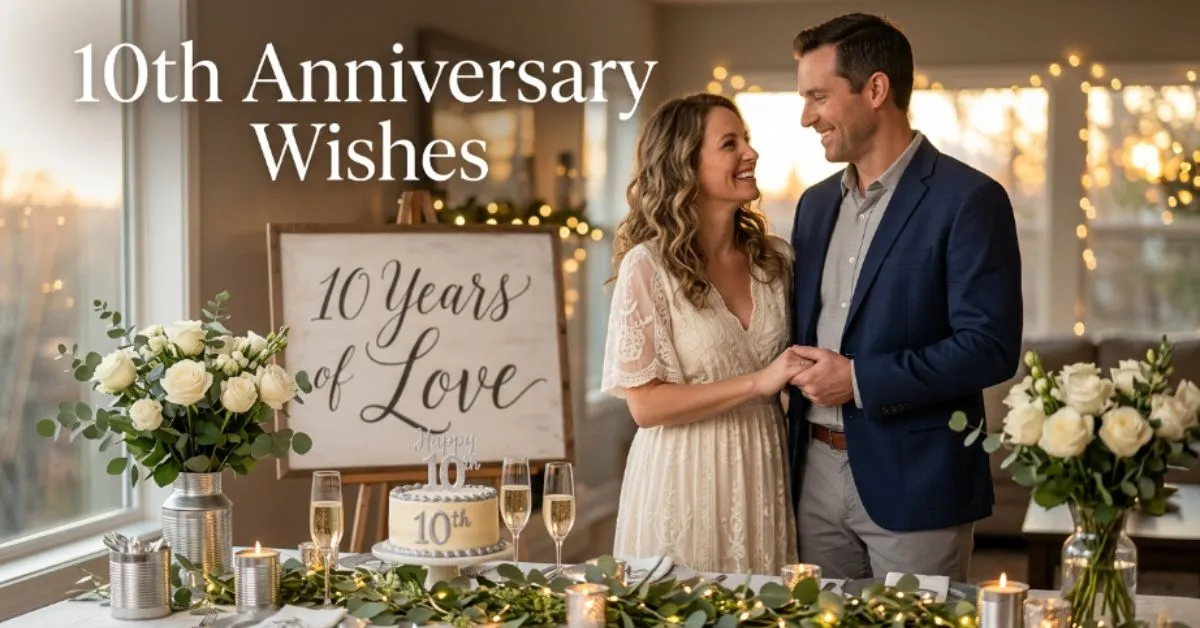 10th Anniversary Wishes