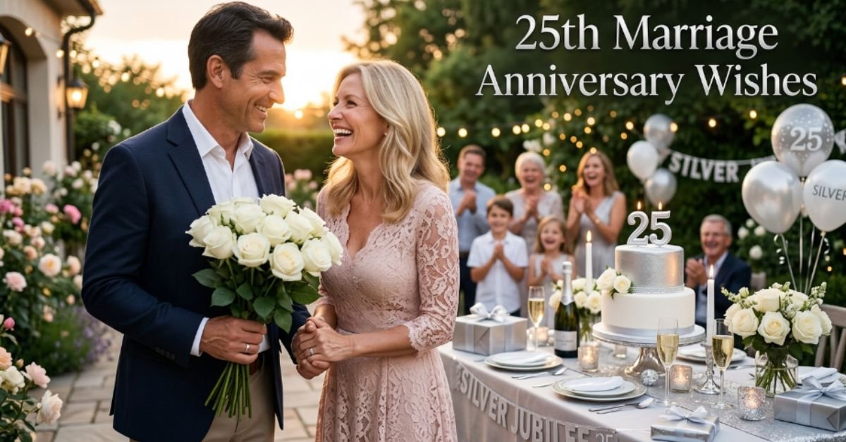 25th Marriage Anniversary Wishes