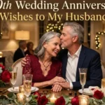 40th Wedding Anniversary Wishes to My Husband
