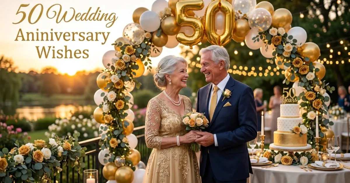 50 Wedding Anniversary Wishes