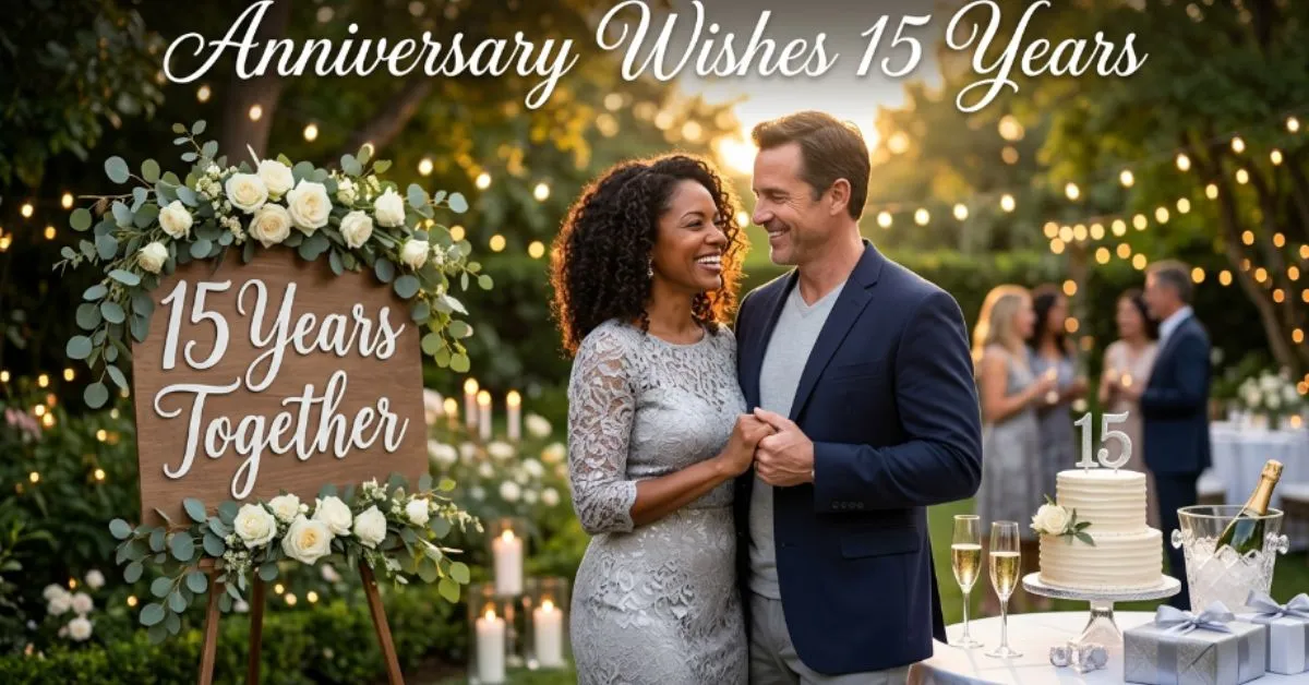Anniversary Wishes 15 Years