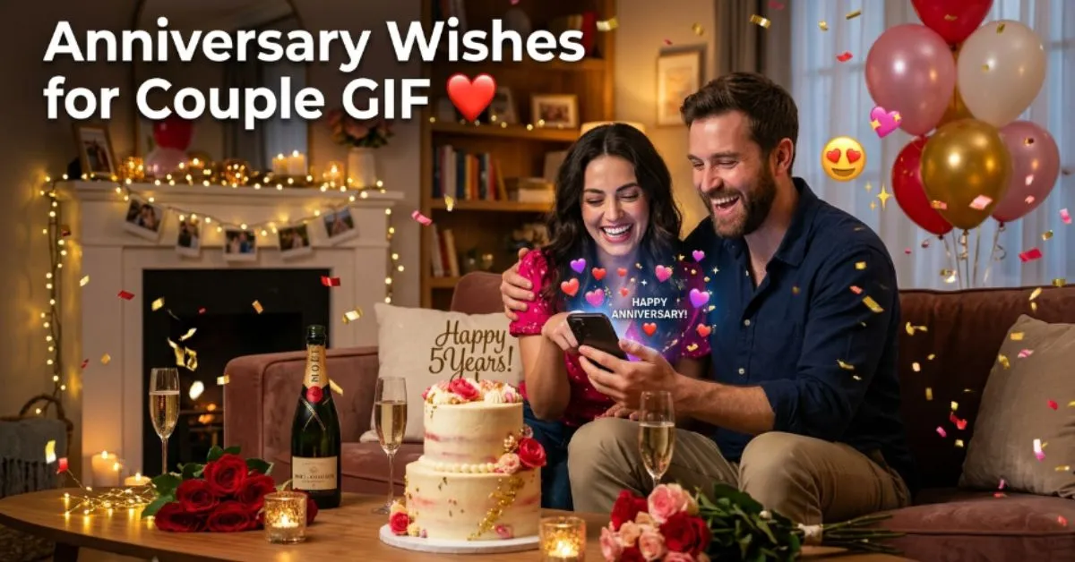 Anniversary Wishes for Couple Gif