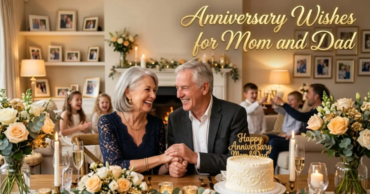 Anniversary Wishes for Mom and Dad