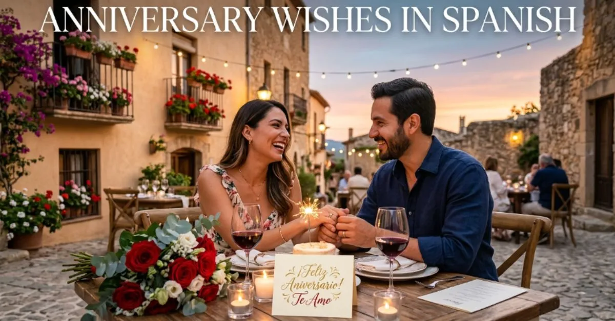 Anniversary Wishes in Spanish
