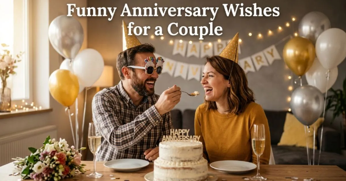 Funny Anniversary Wishes for A Couple
