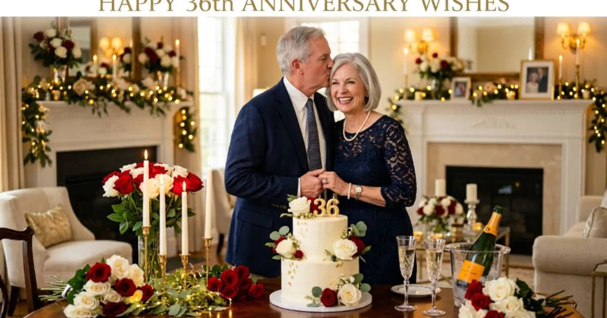 Happy 36th Anniversary Wishes