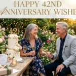 Happy 42nd Anniversary Wishes