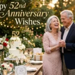 Happy 52nd Anniversary Wishes
