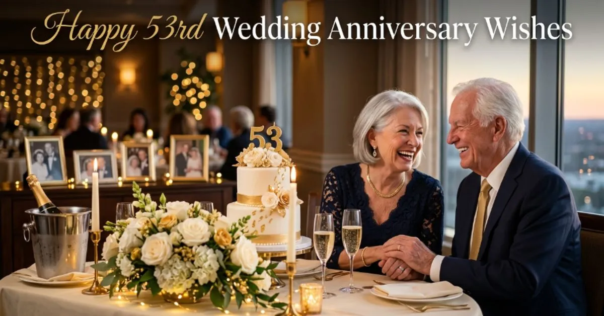 Happy 53rd Wedding Anniversary Wishes