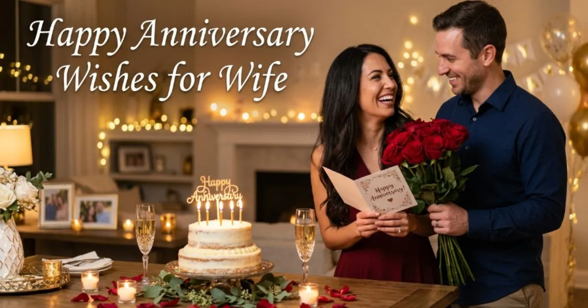 Happy Anniversary Wishes for Wife