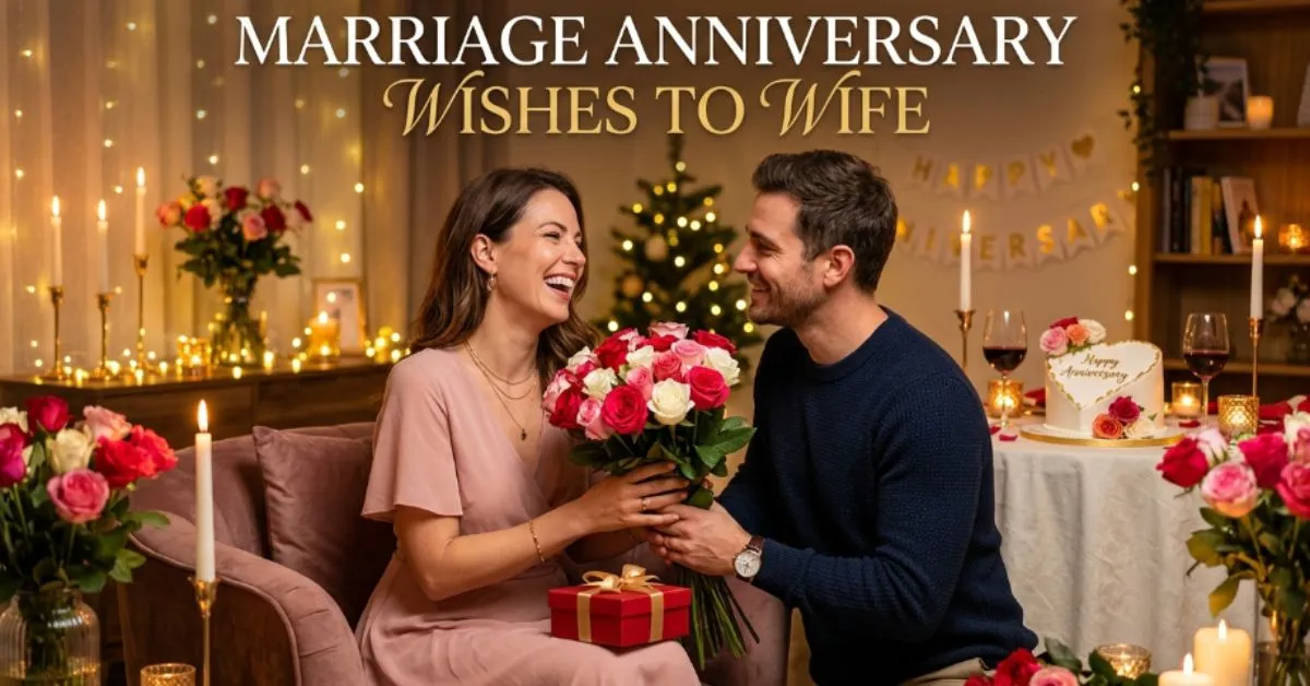 Marriage Anniversary Wishes to Wife