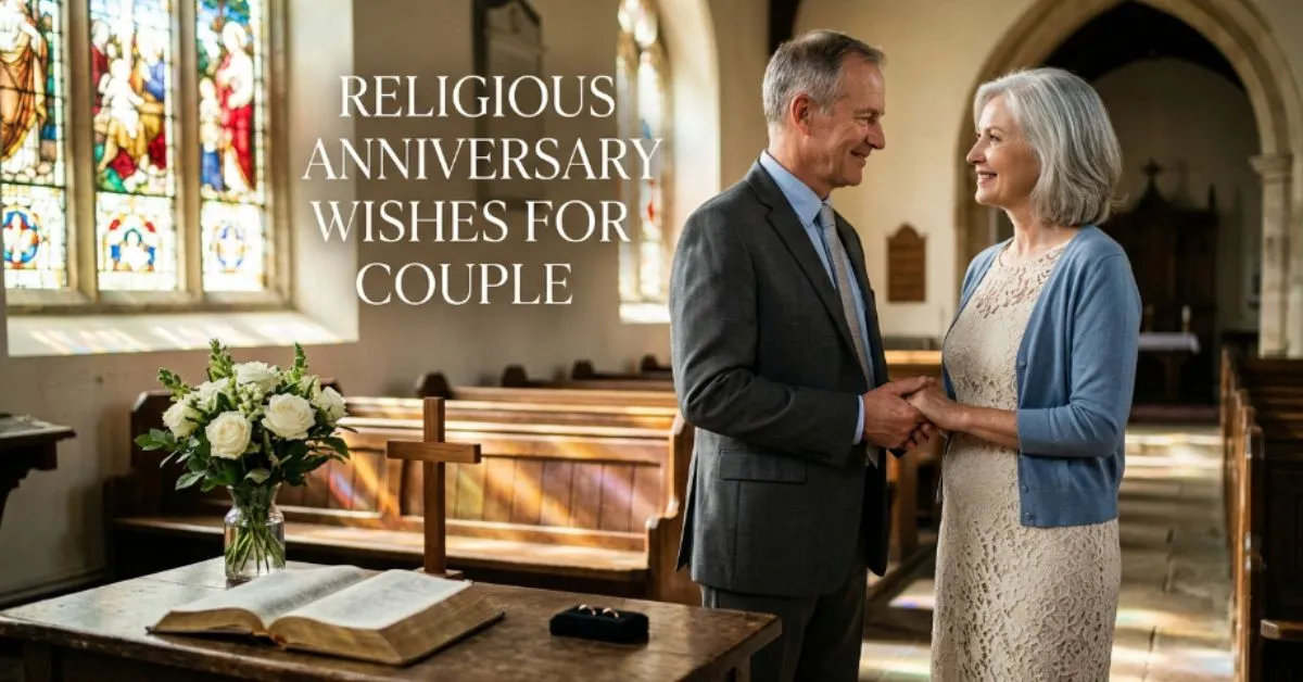Religious Anniversary Wishes for Couple