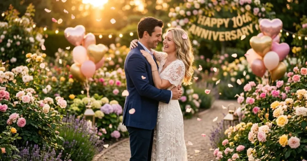 Romantic Free Wedding Anniversary Wishes with Photo