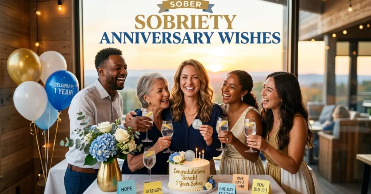 Sober Sobriety Anniversary Wishes