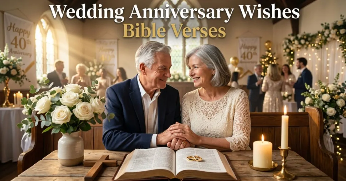 Wedding Anniversary Wishes Bible Verses