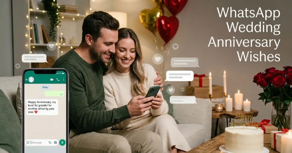 WhatsApp Wedding Anniversary Wishes
