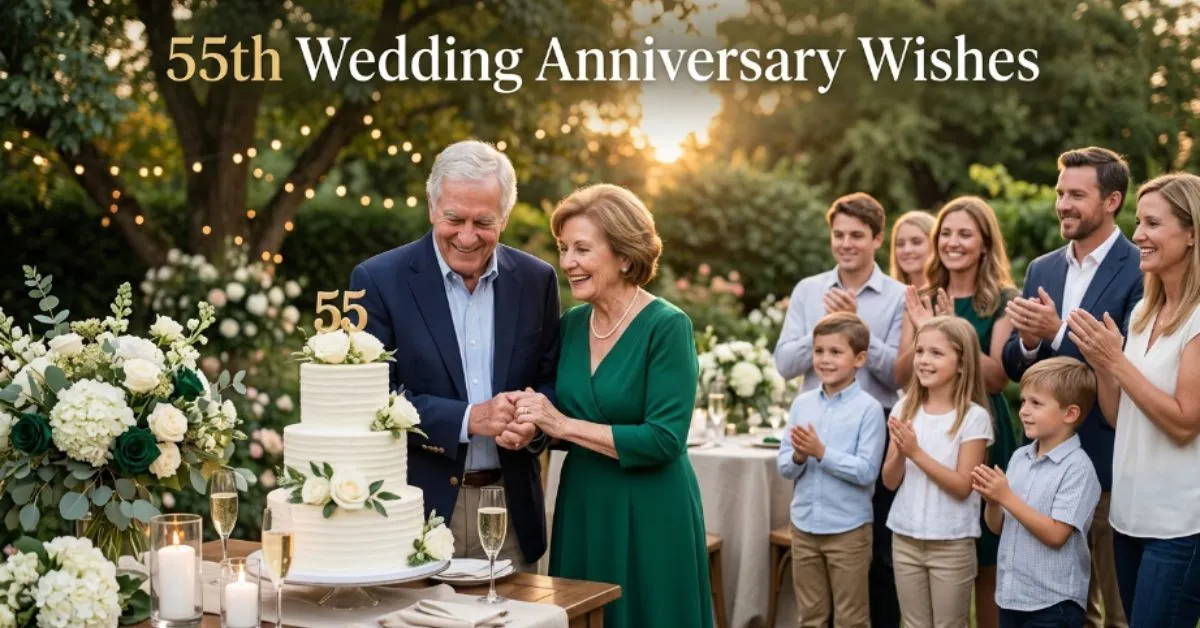 55th Wedding Anniversary Wishes