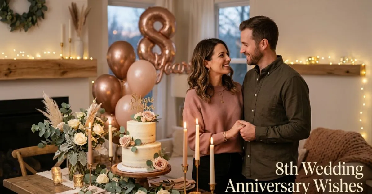 8th Wedding Anniversary Wishes