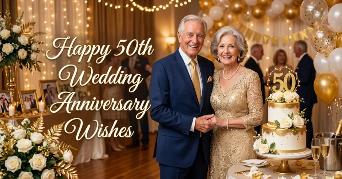 Happy 50th Wedding Anniversary Wishes
