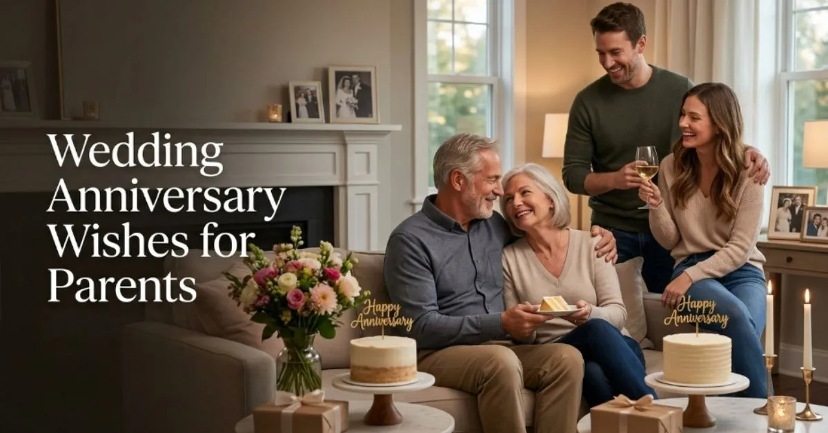 Wedding Anniversary Wishes for Parents
