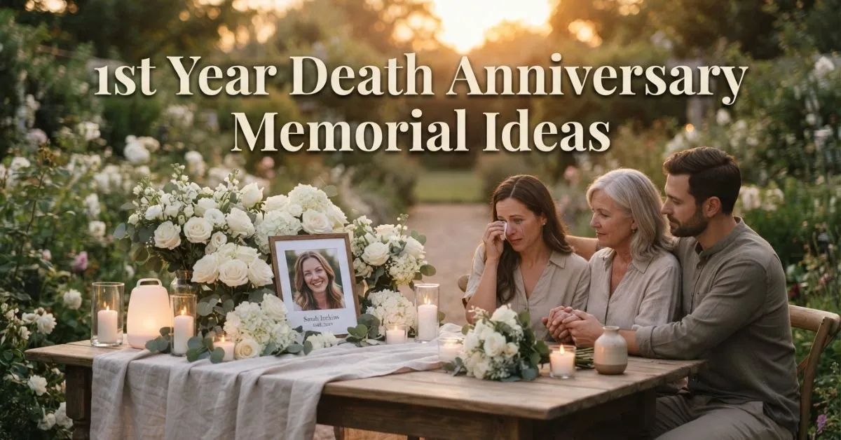 1st Year Death Anniversary Memorial Ideas