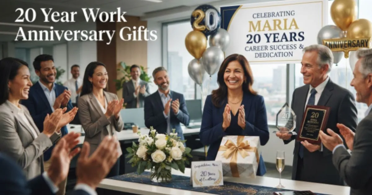 20 Year Work Anniversary Gifts