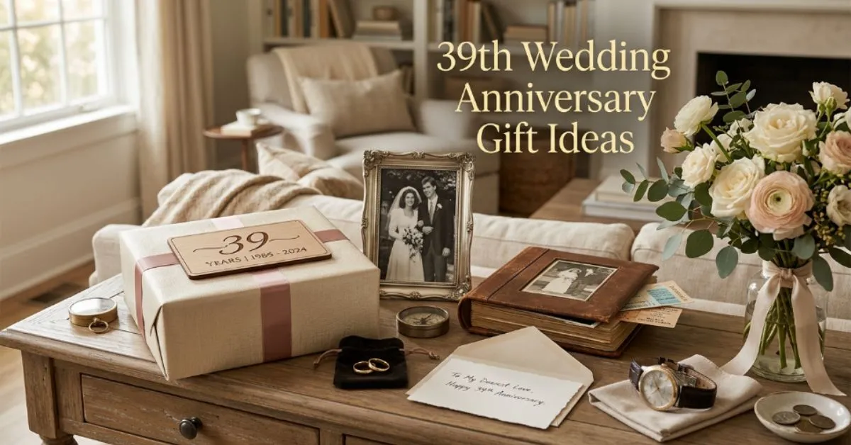 39th Wedding Anniversary Gift