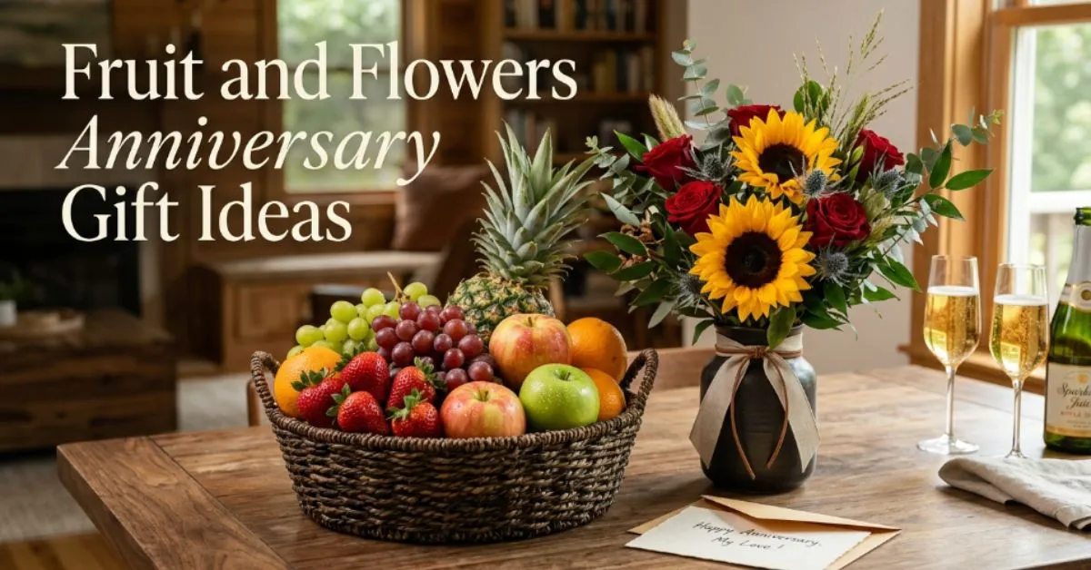 Fruit and Flowers Anniversary Gift Ideas