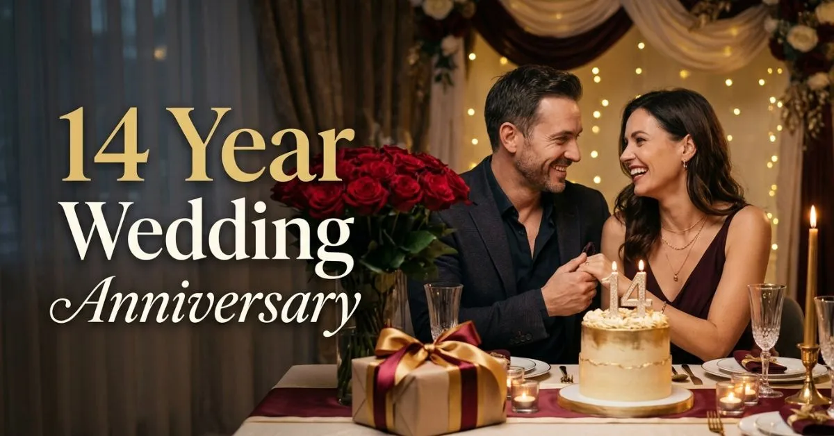 14 Year Wedding Anniversary