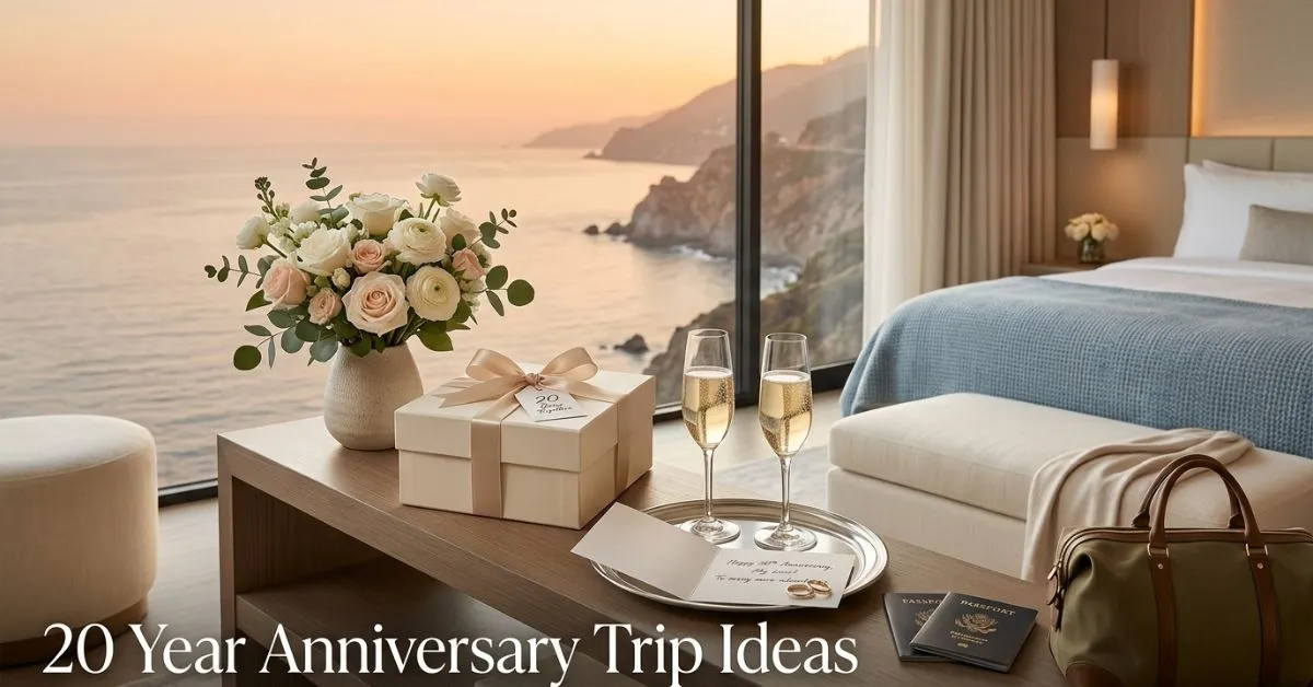 20 Year Anniversary Trip Ideas